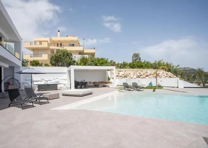 Villa Habitat Faliraki View Rhodes Kalithies