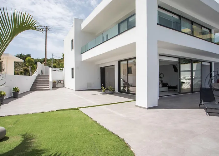 Habitat Faliraki View Rhodes Villa Kalithies